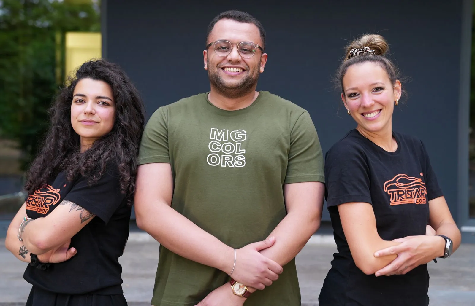 Farbspezialisten von MG Colors bei der Arbeit